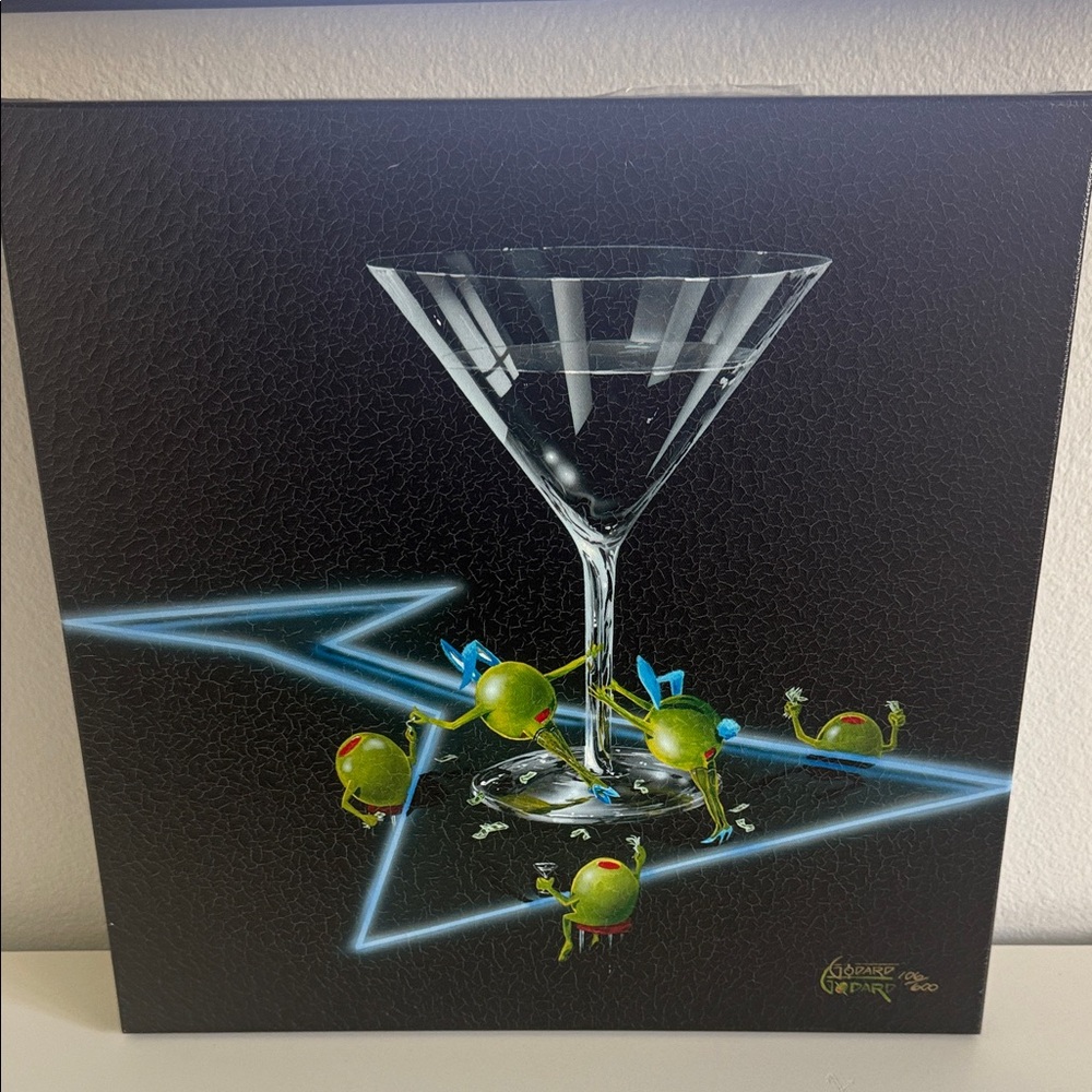 Michael Godard “Dirty Martini 4 - Silly Wabbit”